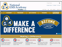 Tablet Screenshot of nationalemsacademy.com